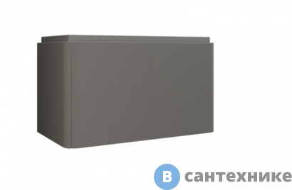 картинка Тумба под раковину Cezares STYLUS подвесная, с четырьмя выдвижными ящиками 55229 Grigio nuvola, 94x48x55