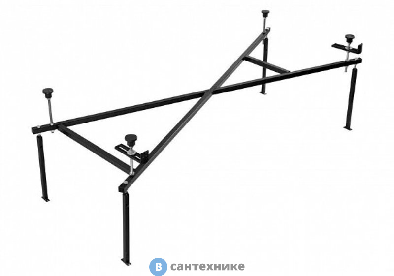Каркас сварной для ванны Aquanet BRIGHT 180*80 (233138)