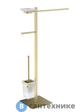 картинка Стойка в ванную комнату Timo Selene 17085/17 золото матовое