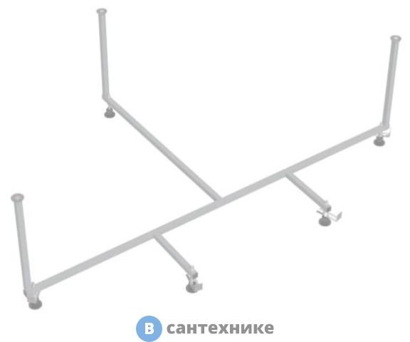 Каркас AZARIO для ванны Азура 1500х1500 (АЗК0001)