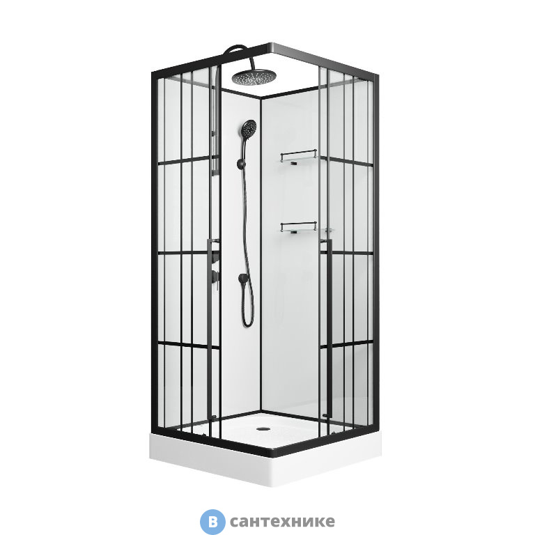 Душевая кабина Niagara Standart ST100/15QL/KL/BKT (1000х1000х2250)