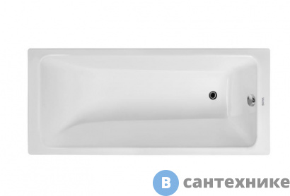 картинка Ванна чугунная WOTTE Line 1600х700 (БП-э00д1466), без ножек