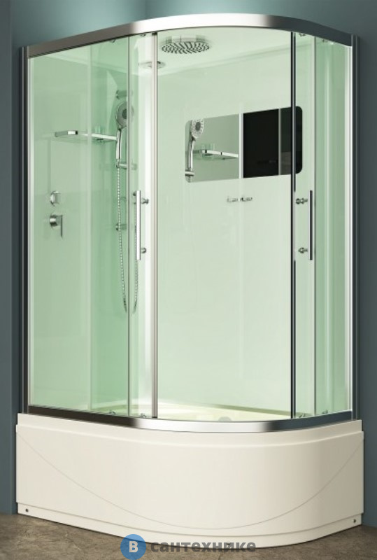 Душевая кабина ESBANO EST-129 CRB левый