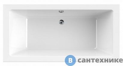 картинка Акриловая ванна Cezares PLANE-170-70-45-W37, 170x70x45