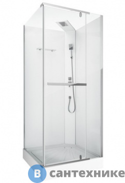 картинка Душевая кабина Cerutti MiMi90T без крыши