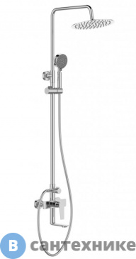 картинка Душевая стойка BelBagno ANCONA-VSCM-CRM хром