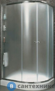 картинка Душевой уголок Cezares ANIMA-W-RH-2-120/100-P-Cr-L (1200x1000x2000) без поддона