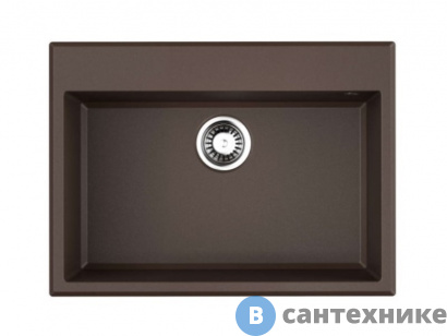 картинка Кухонная мойка OMOIKIRI Tedori 68-DC темный шоколад (4993968)