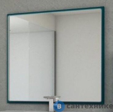 картинка Зеркало Cezares TIFFANY 45048 со встроенной LED подстветкой, системой Антизапотевания, реверсивное Blu Petrolio (98x90)
