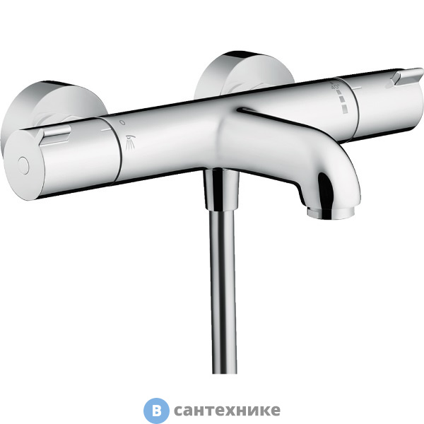 Смеситель Hansgrohe 13201000 Ecostat термостат, для ванны