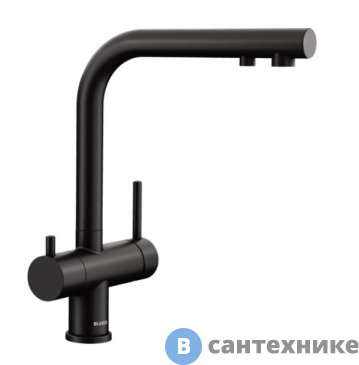 картинка Смеситель Blanco FONTAS II чёрный матовый (526670)