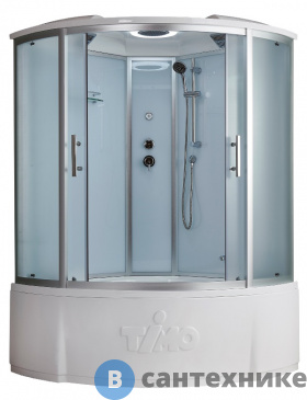 картинка Душевая кабина Timo Standart Т-6635 Silver Fabric (135*135*220)