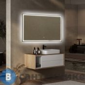 Зеркало ABBER See AG6115SL-1.2 с подсветкой, сенсорный выключатель, диммер