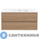 картинка Тумба под раковину Vincea Gio 1000 подвесная, 2 выкатных ящика soft-close, N.Oak (VMC-2G100NO)