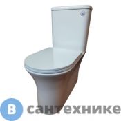 Унитаз-компакт Bolu Vitoria BL-34A2156 безободковый с ультратонким сиденьем с микролифтом