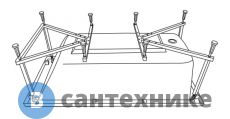 Каркас Excellent Canyon 160x75 (MR.CNN16WH)