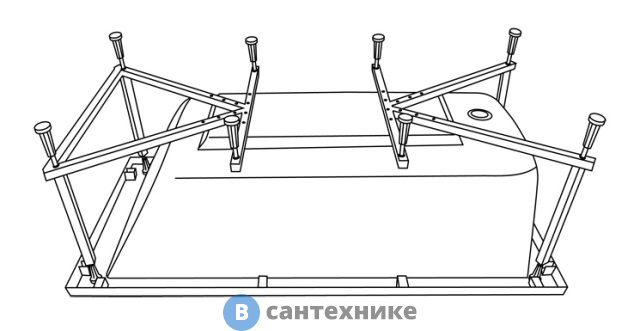 Каркас Excellent Canyon 160x75 (MR.CNN16WH)