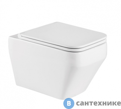 картинка Унитаз с инсталляцией WELTWASSER и кнопкой смыва (MARBERG 507 + HOFBACH 041 GL-WT + MAR 507 SE GL-WT)