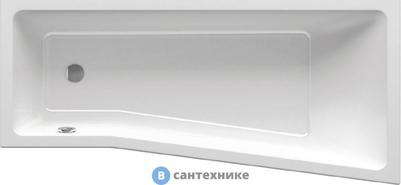Ванна акриловая Ravak BE HAPPY II 150х75 L (C981000000)