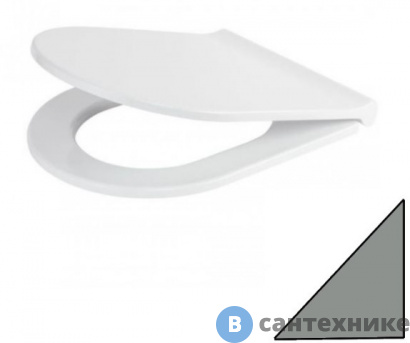 картинка Сиденье Cielo CPVEJNEWF BR для унитаза, Enjoy, с крышкой, с плавным опусканием, материал сиденья-термоактивная смола, цвет-Brina