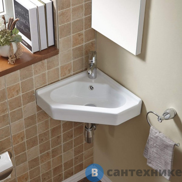 картинка Раковина WELTWASSER AISBACH 7012 GL-WT подвесная (глянцевая белая) 550х385х170 мм