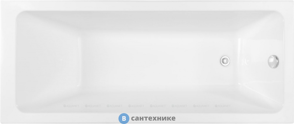 Акриловая ванна Aquanet Agata 170x70 (с каркасом) (352894)