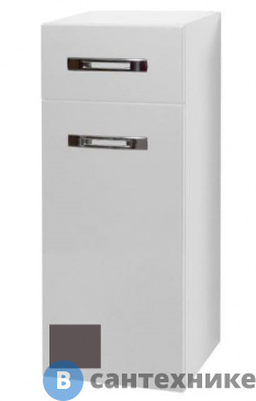 картинка Тумба VALENTE VERSANTE Ver300 98 с корзиной д/белья Корпус и Фасад Mob 503 (300*298*760)