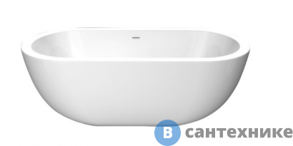 картинка Акриловая ванна BelBagno BB13-1700 овальная