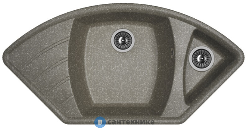Кухонная мойка Dr. Gans Габи, чёрный CMc (25.050.E1015.407)
