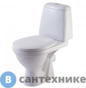 Унитаз-компакт ROSA Премьер белый н/п под кн/арм (бачок,+ 2хур.арм., сид)