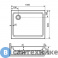 картинка Душевой поддон RGW STYLE /прямоуг (FW5-8) 80*100*5 h22 (16180280-11), без сифона