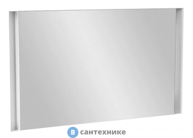 Зеркало Jacob Delafon REVE EB576-NF 2 лампы (100x65)