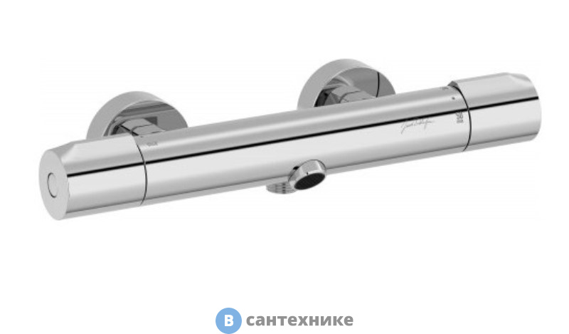 Смеситель Jacob Delafon METRO E24395-CP термостат для ванны/душа, хром