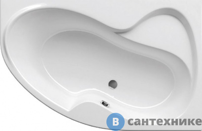 картинка Акриловая ванна Ravak ROSA II 170x105 P (C421000000)