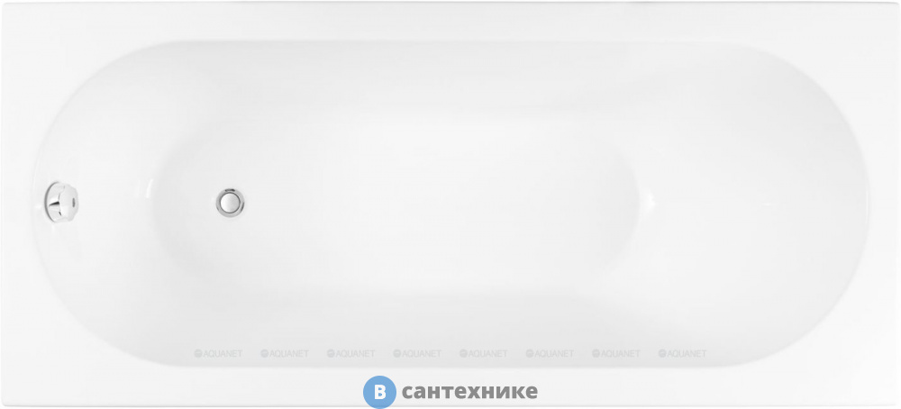 Акриловая ванна Aquanet Nexus 170x75 (с каркасом)