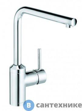 картинка Однорычажный смеситель Kludi L-INE 428140577 кухонный