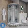 картинка Душевая кабина Niagara NG-702-01 (1000х1000х2200) низкий поддон (16 см)