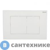 Клавиша смыва Black&White WPI-09531 серия E, Glossy Ivory (244х162х11)