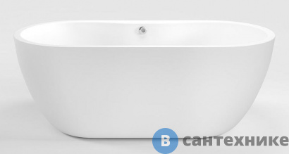 картинка Акриловая ванна Acquazzone Alcora White 180x75