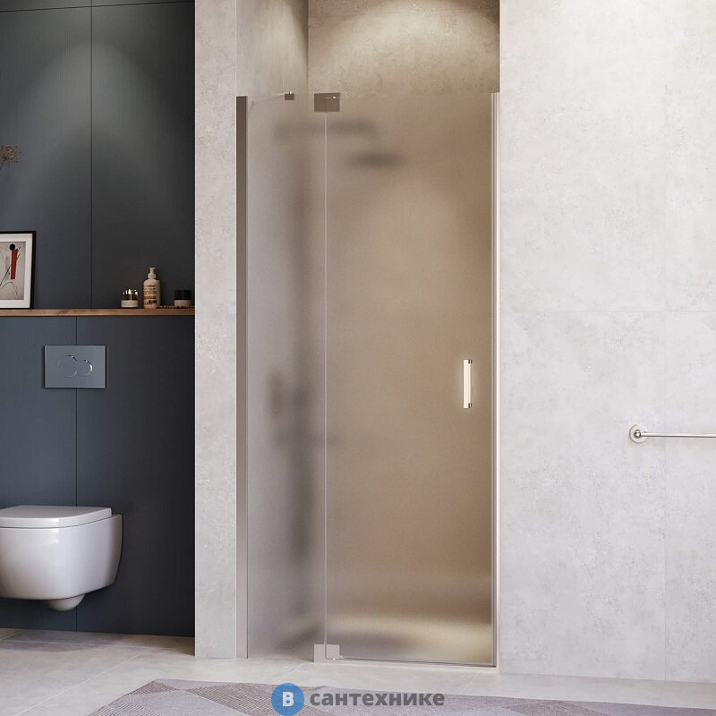 Душевая дверь RGW HO-014 90*200 Хром/ Матовое (350601409-21)