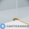 картинка Душевое ограждение Grossman Pragma 120.K33.03.1190.32.00 (110*90*195) золото сатин, стекло прозрачное, без поддона