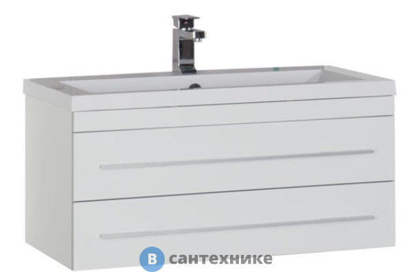 Тумба под раковину Aquanet Верона 90 белый (172335)