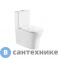 картинка Унитаз с бачком Cerutti ADIGE 1219A (620*365*820) безободковый, сиденье с микролифтом (CT7836)