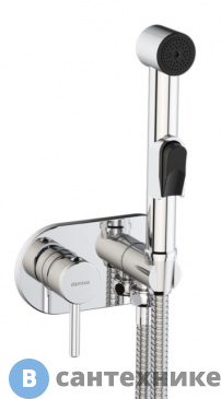 картинка Смеситель Damixa Option 212000000 стену, с гиг. душем