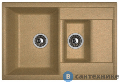 картинка Кухонная мойка Dr. Gans Астра 760 К, терракота СМс (25.065.D0760.406)