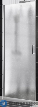 картинка Душевая дверь BelBagno UNO-B-1-80-CH-Cr 800x1900, стекло шиншилла, профиль хром