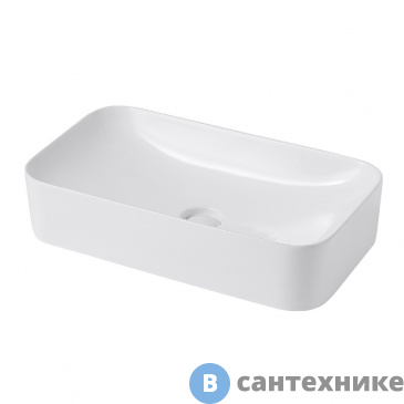 картинка Раковина ABBER Rechteck AC2204 накладная белая