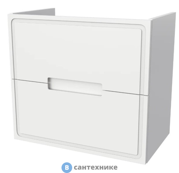 Тумба под раковину Taliente Olejo 100 TA-MBO-100PR-blanco напольно-подвесная, белый глянец