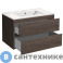 картинка Тумба под раковину Vincea Gio 800 подвесная, 2 выкатных ящика soft-close, R.Oak (VMC-2G800RO)