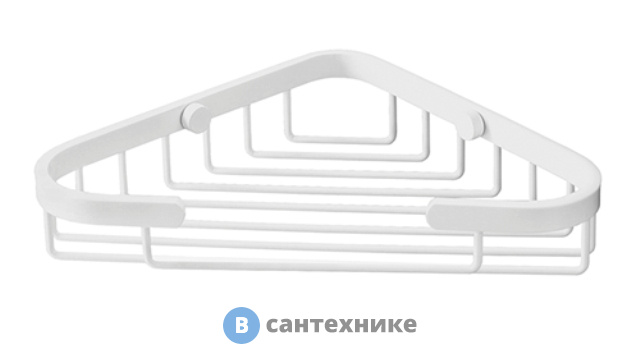 Полка металлическая WasserKRAFT K-733 White